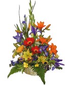 Beautiful Fresh  Flower Basket