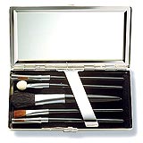 Cosmetic Brush Set with Mirror
