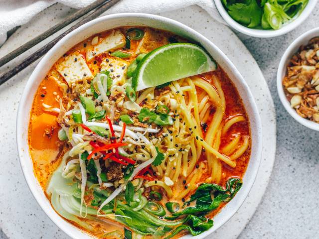 Coconut Curry Noodle Soup