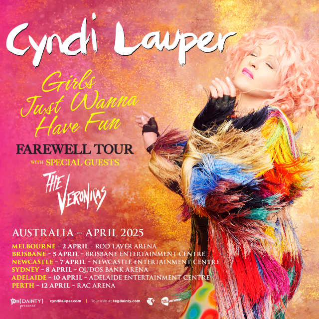 Cyndi Lauper's farewell tour with The Veronicas