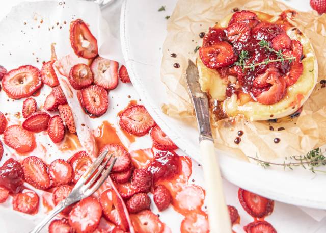 Oven Roasted Strawberries