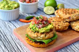 Vegan Mexican bean burger