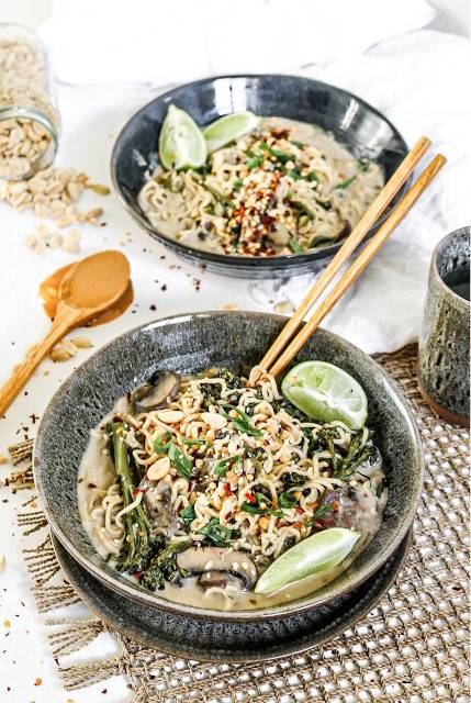 Thai Peanut Butter Ramen