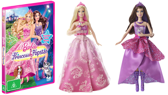 barbie princess and pop star