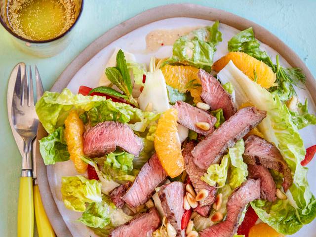 Beef, Fennel and Orange Salad