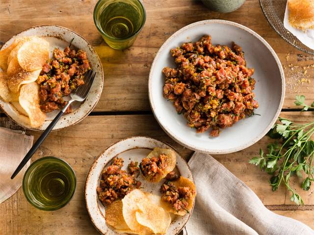 Frank Camorra's Beef Tartare