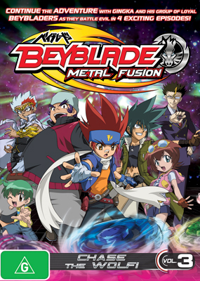 Beyblade Chase the Wolf DVD