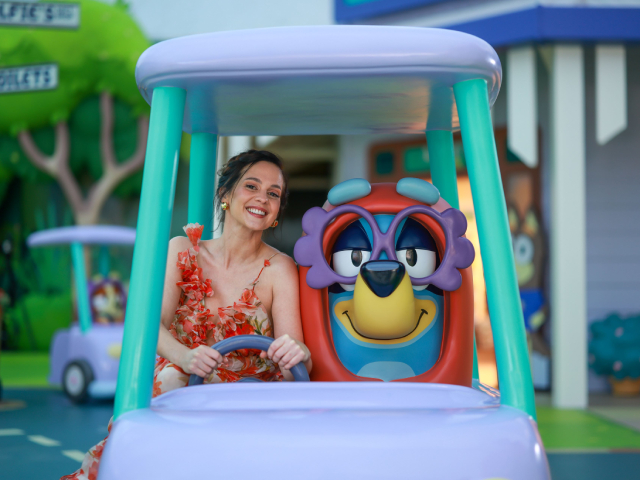 Bluey's World Rolls Out The Blue Carpet