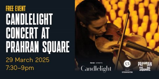 Candlelight Concert returns to Prahran Square