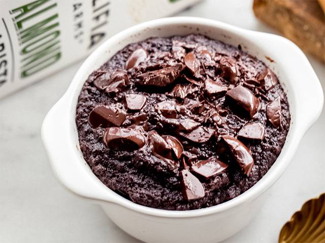 Single Serve Nutella Chocolate Mug Cake