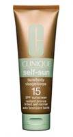 Clinique Radiant Bronze Face & Body Tinted Self Tanner SPF 15