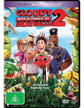 Cloudy with a chance of Meatballs 2 DVDs