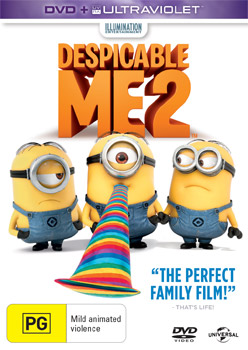 Despicable Me 2 DVDs