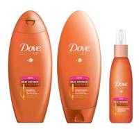 Dove Heat Defence Therapy range