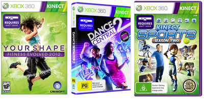 Xbox 360 - Your Shape Fitness Evolved 2012 Microsoft Xbox 360 W