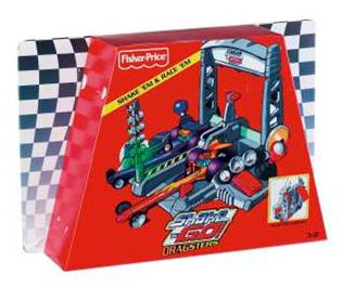 Fisher Price Dragstars Drag Racing Sets