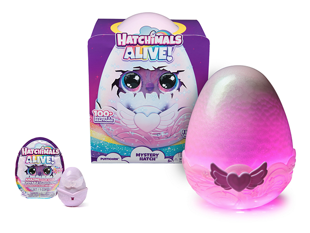 Hatchimals Alive Mystery Pufficorn