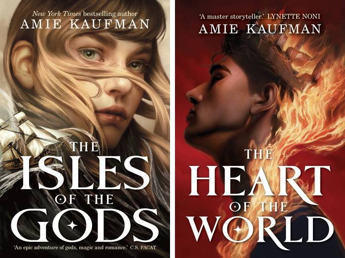 The Isles of the Gods and The Heart of the World: Isles of the Gods 2 book packs