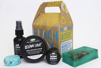 LUSH Beach Box Gift Set