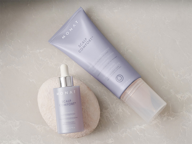 MONAT's Scalp Comfort Scalp Treatment and Serum