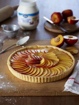 Nectarine Fruit Flan