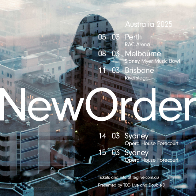 New Order Announce Australian Tour For March 2025