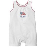 Old Navy Flag Rompers for Baby