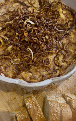 Mary Kalifatidis Serves Up a Next-Level Onion Dip, Perfect for Summer Picnics and Entertaining