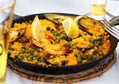 Spicy Chicken & Shrimp Paella