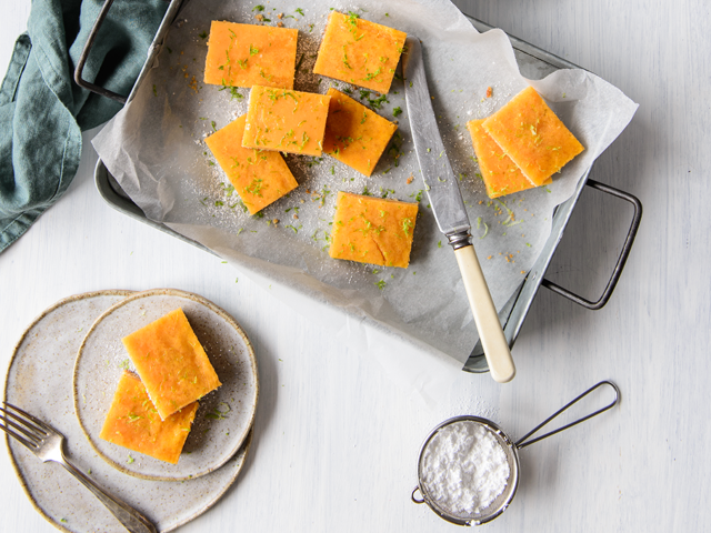 Papaya Lime Bars