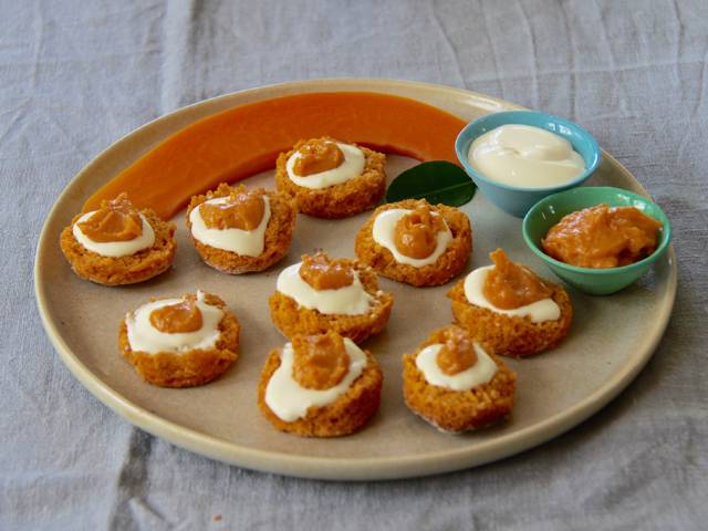 Lady Lou's Papaya Scones