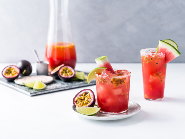 Passionfruit and Watermelon Margarita