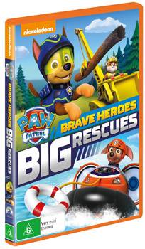 PAW Patrol: Brave Heroes, Big Rescues DVD