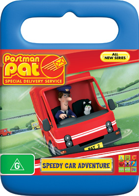 Postman Pat Speedy Car Adventure DVDs