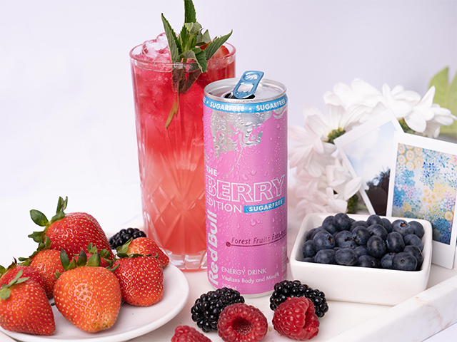 Love is in the air with Red Bull Berry