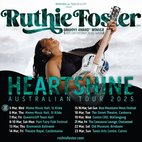 Grammy Winner Ruthie Foster Announces Australian Tour Supports