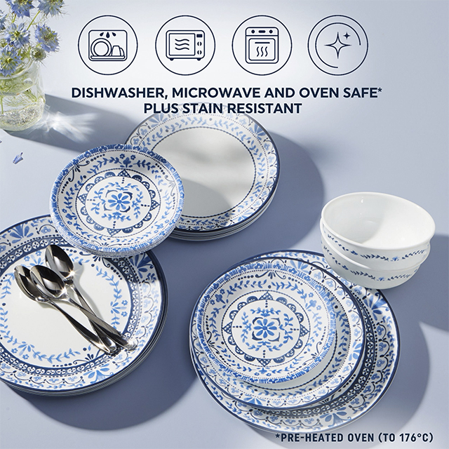 Corelle® Portofino 12 Piece Dinner Set