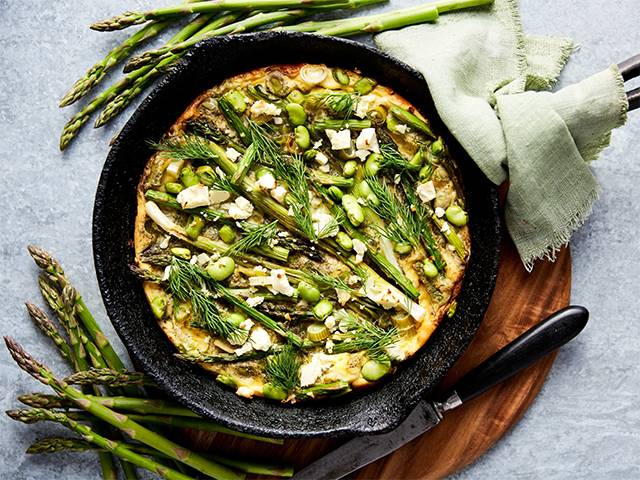 Spring Green Frittata