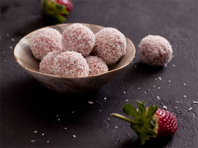 Strawberry Bliss Balls