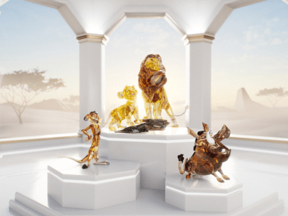 Disney The Lion King X Swarovski Home Collection