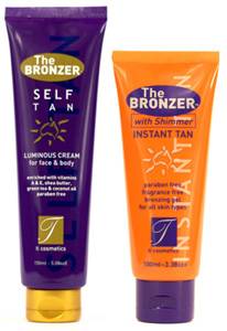 The Bronzer Self Tan for face and body & Instant Tan