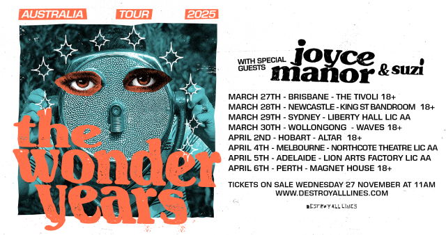 The Wonder Years set to return to Australia in 2025 w/ Joyce Marnor & Suzi