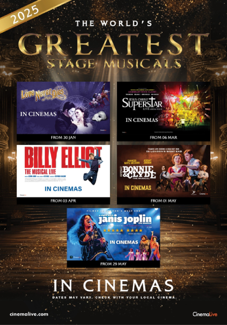 The World's Greatest Stage Musicals In Cinema